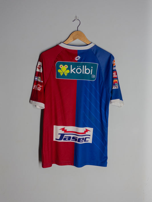 Tercer uniforme Lotto Cartaginés original 2014 back