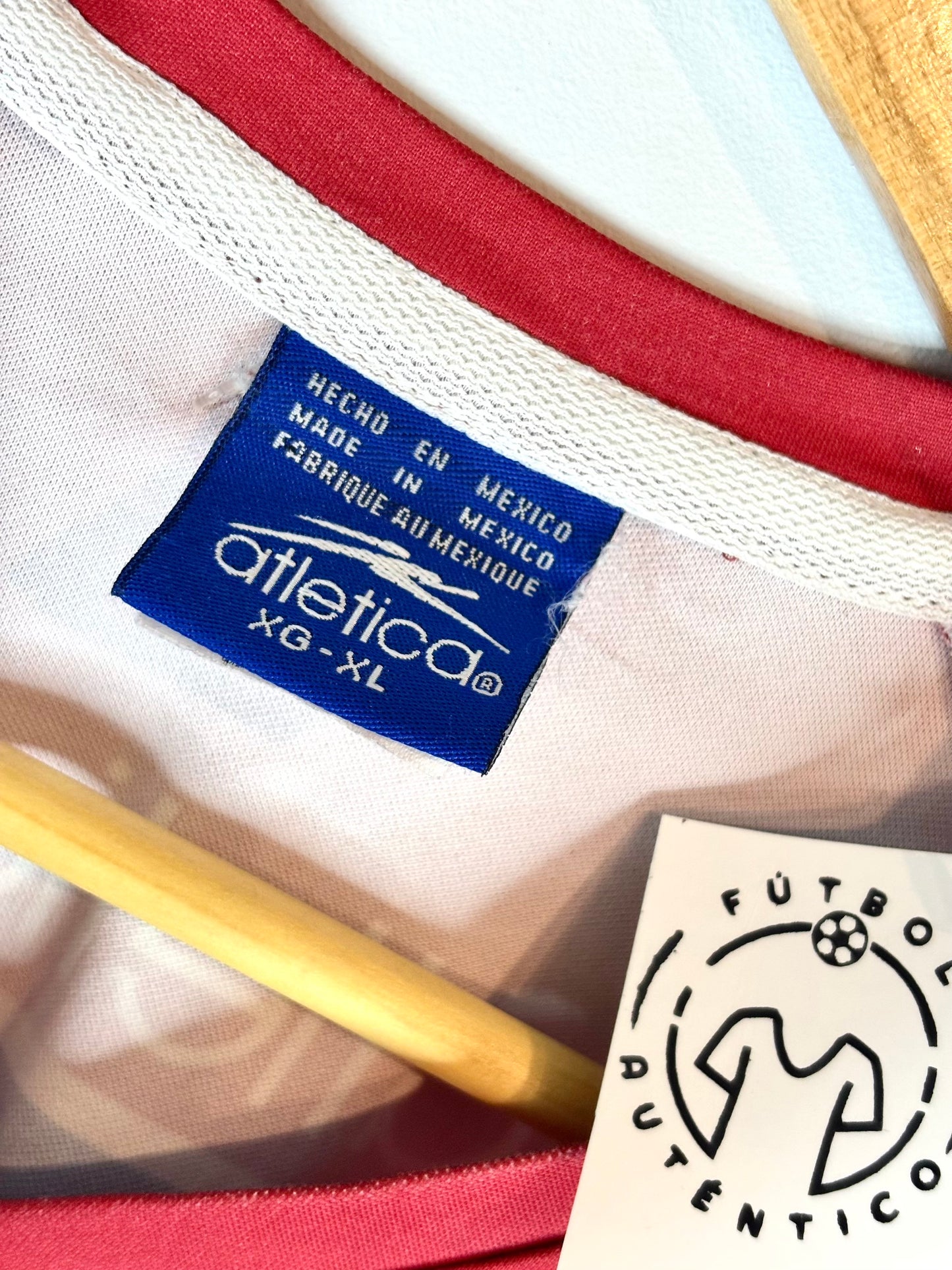 Camiseta utilería Saprissa Atlética 2001 original | Local | Talla XL | #27