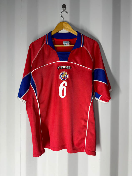 Selección de Costa Rica - 2002 - Local - Joma - Talla XL - "Lopez"
