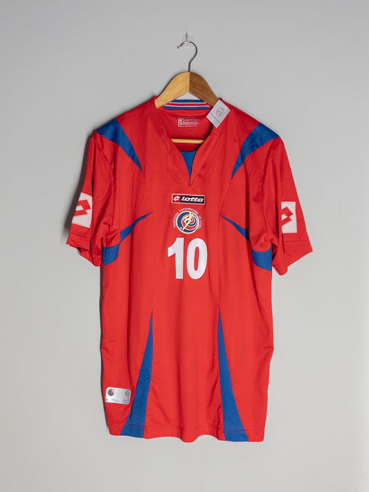 Camiseta Costa Rica original 2007 Lotto front