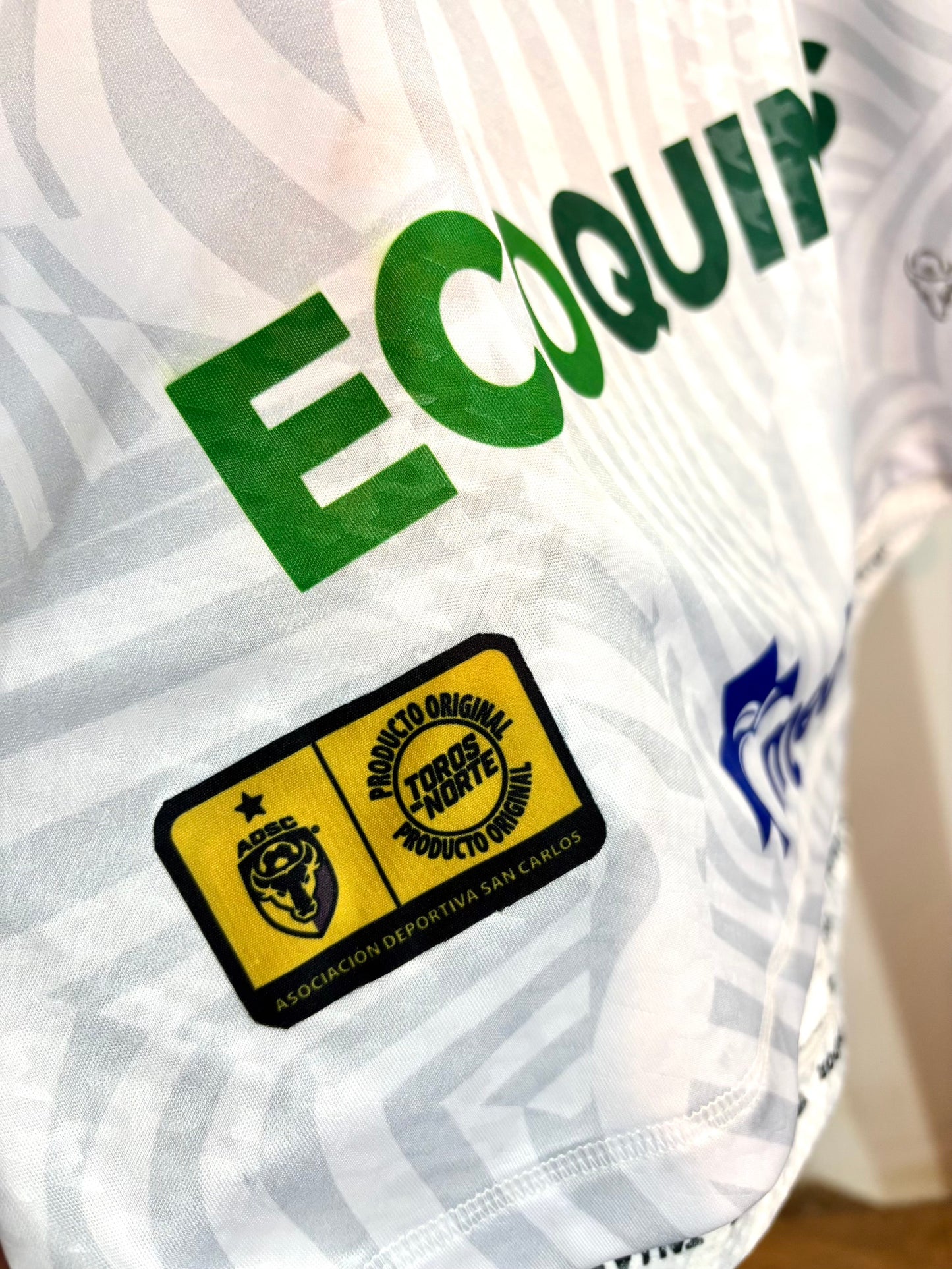 Camiseta match worn San Carlos 2025 original | Visita | Talla S/M | Lorenzo Orellano