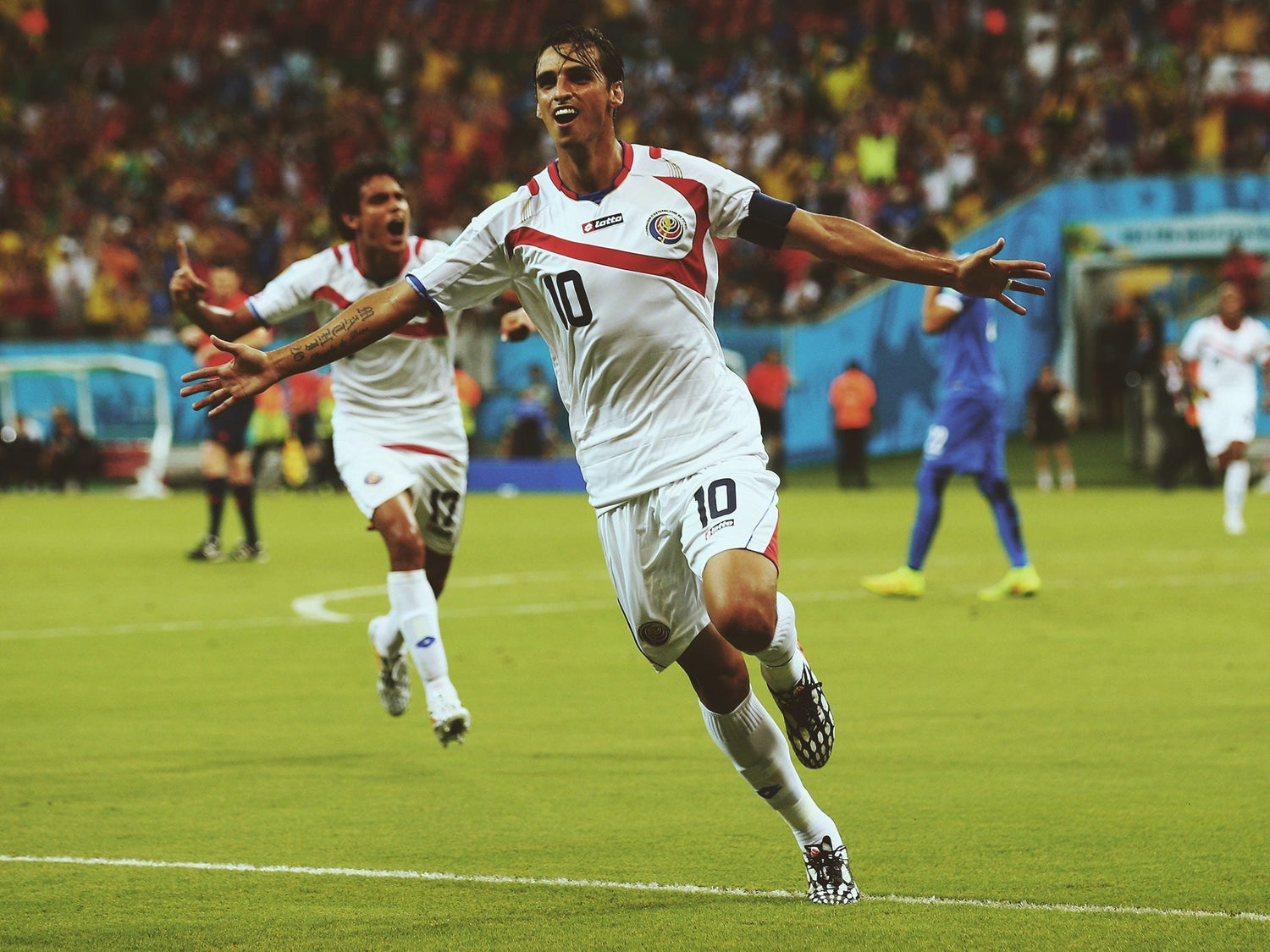 Bryan Ruiz con selección de Costa Rica