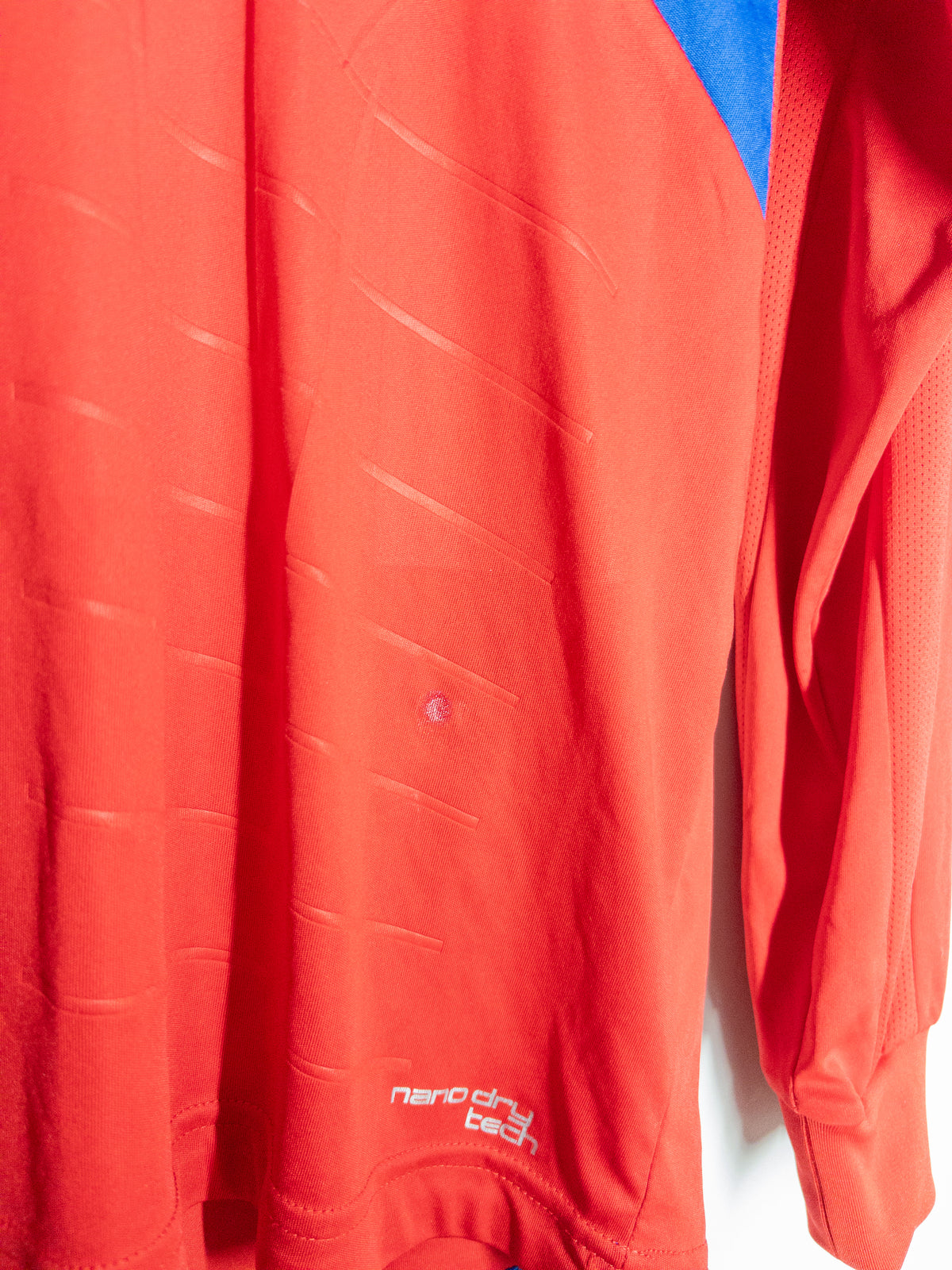 Camiseta original Costa Rica Lotto Bolaños 2014 detalle