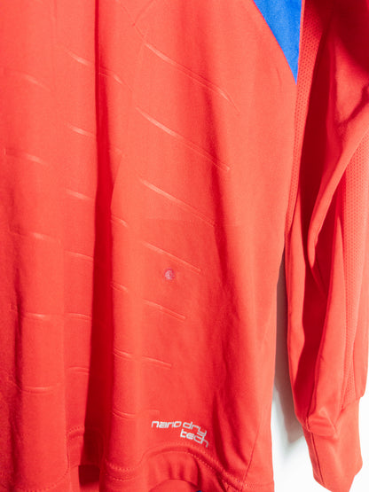 Camiseta original Costa Rica Lotto Bolaños 2014 detalle