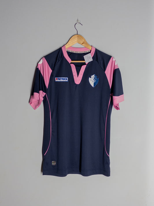 Camiseta local Cartaginés edición especial cancer mama original Patrick