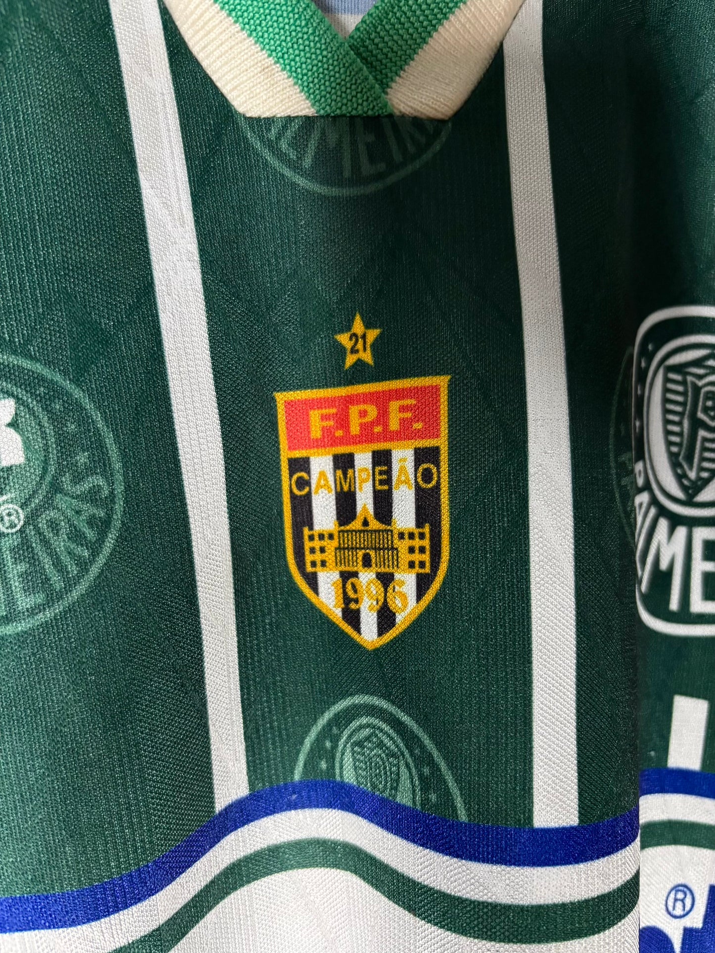 Palmeiras - 1996/1997 - Local - Reebok - Talla XL - 'Campeonato Paulista'