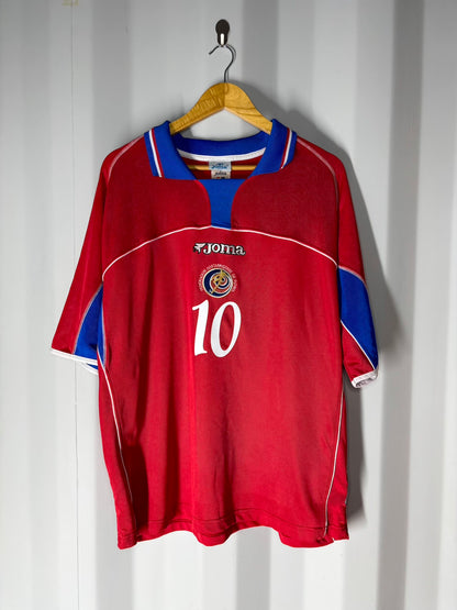 Selección de Costa Rica - 2002 - Local - Joma - Talla XL - "Centeno"