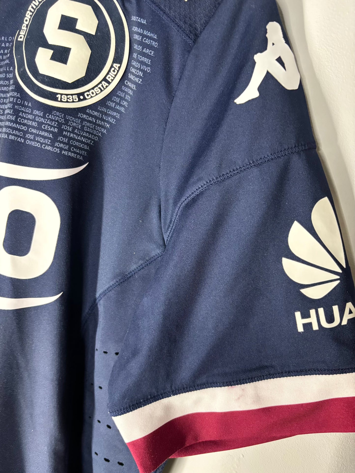 Saprissa - 2016/2017 - Tercer uniforme - Kappa - Talla S - "M. Torres"