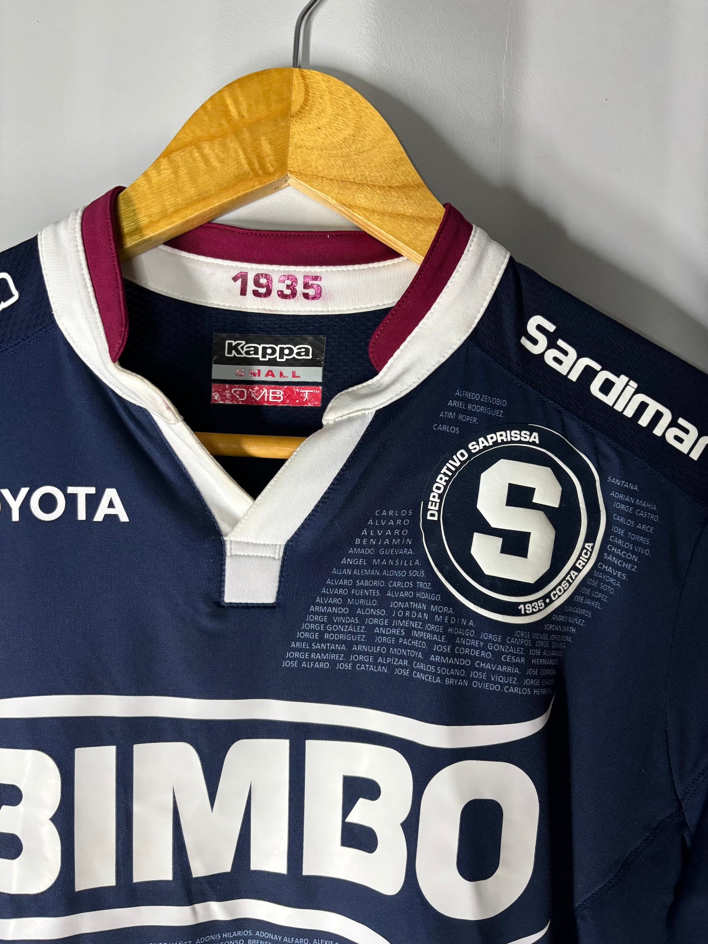 Saprissa - 2016/2017 - Tercer uniforme - Kappa - Talla S - "M. Torres"