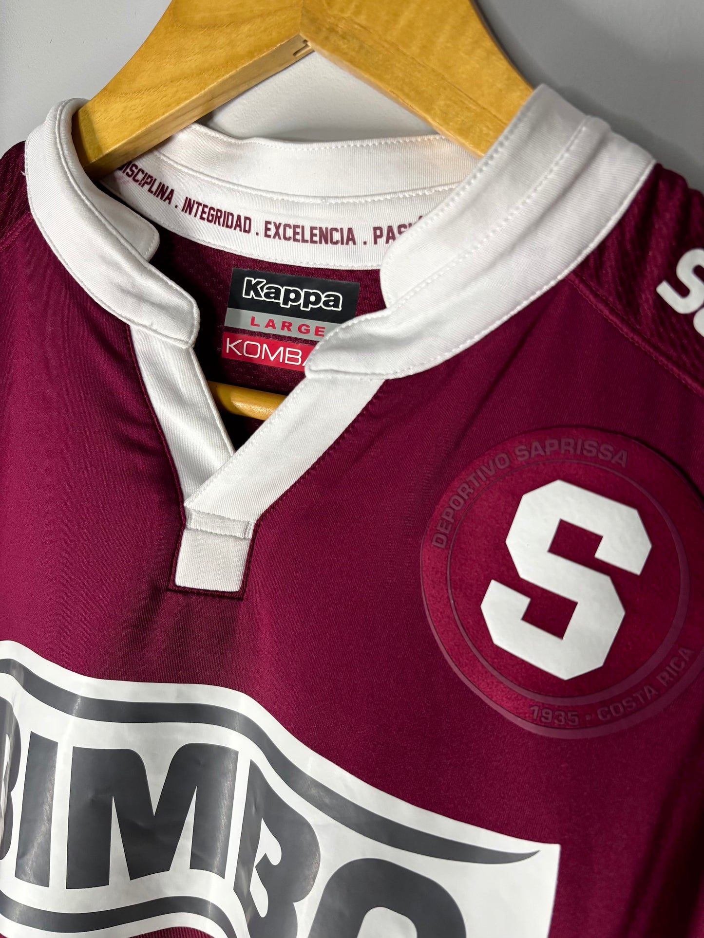 Deportivo Saprissa - 2016 - Local - Kappa - Talla L - "M. Torres"