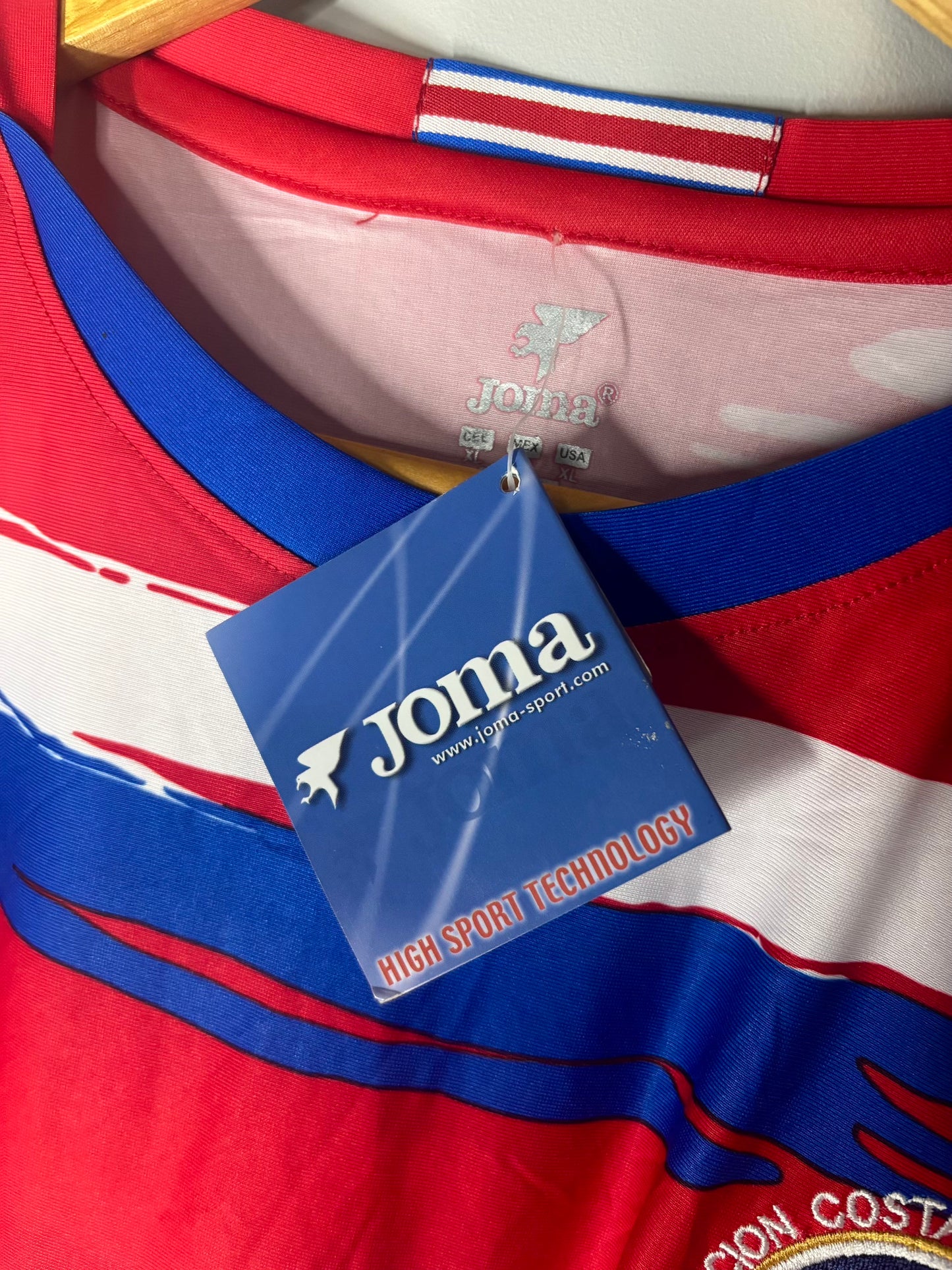 Selección de Costa Rica - 2006 - Joma - Talla L - Nueva con etiquetas - "Centeno W"