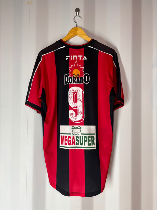 [MATCH WORN] - Liga Deportiva Alajuelense - 2001/2002 - Local - Finta - Talla L