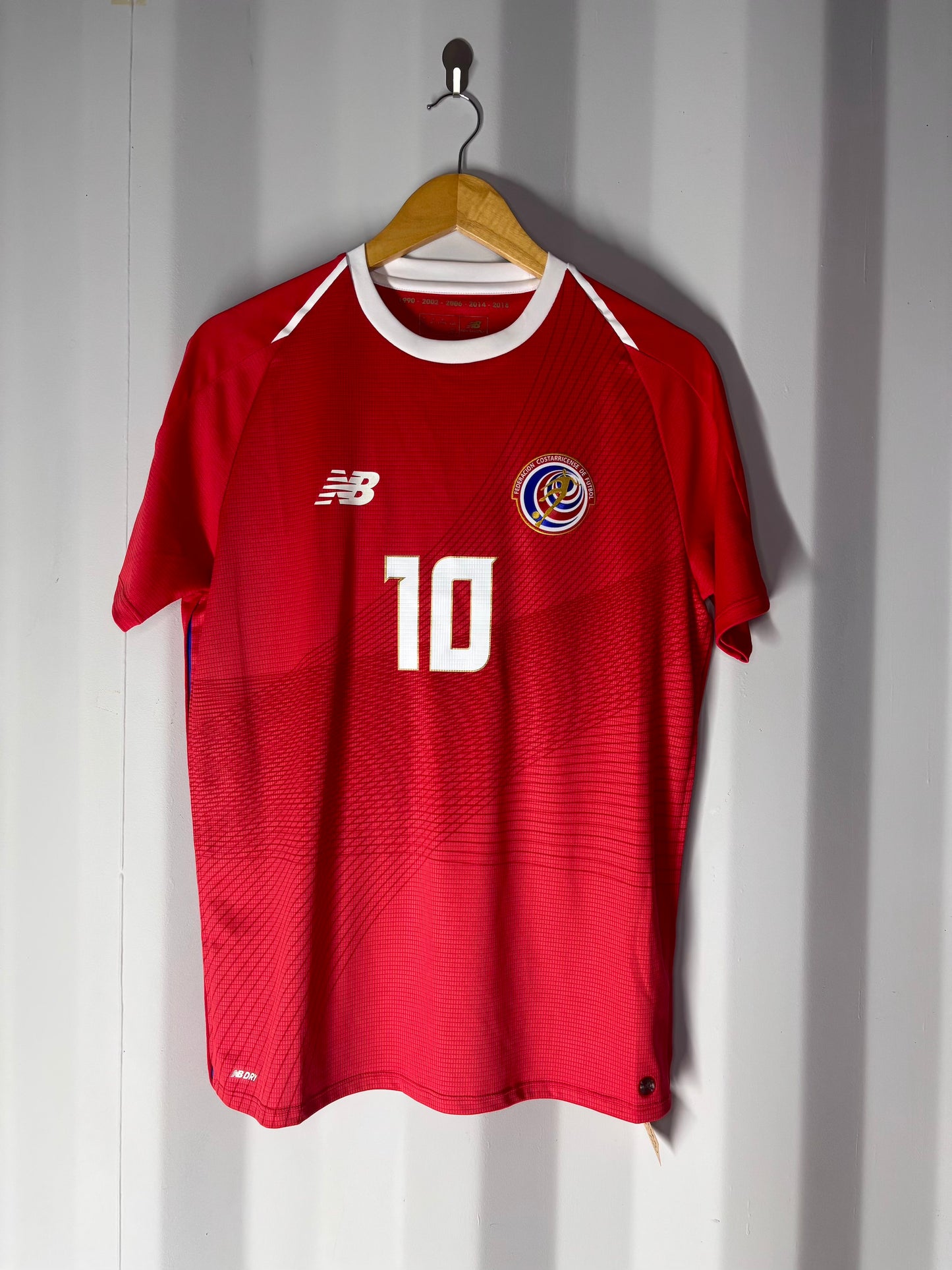 Selección de Costa Rica - 2018 - Local - New Balance - Talla M - "Ruiz"
