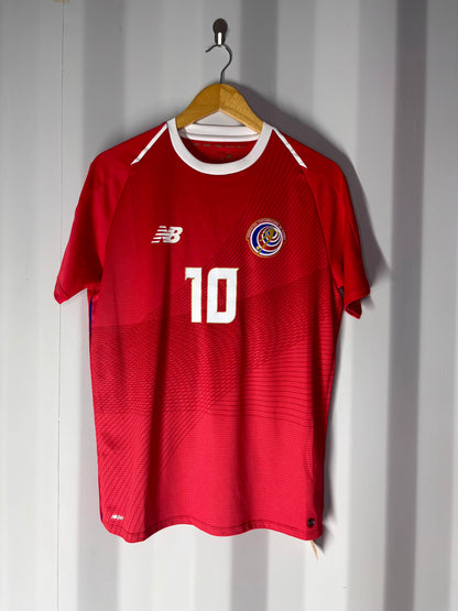 Selección de Costa Rica - 2018 - Local - New Balance - Talla M - "Ruiz"
