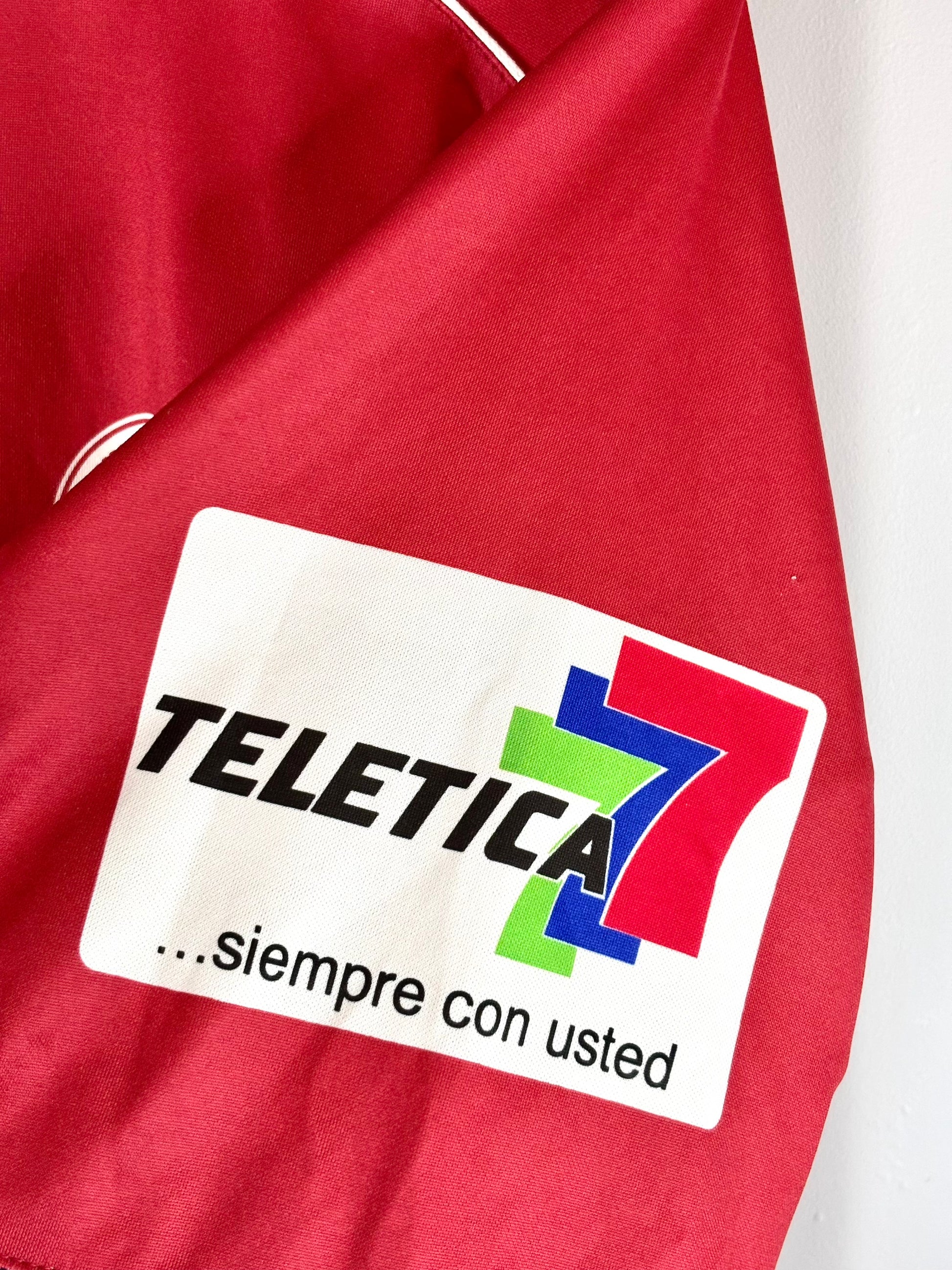 Camiseta Atlética Saprissa 2001 utilería original Teletica