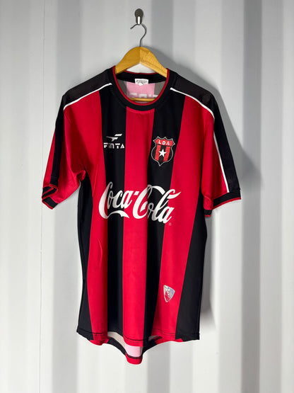 [MATCH WORN] - Liga Deportiva Alajuelense - 2001/2002 - Local - Finta - Talla L