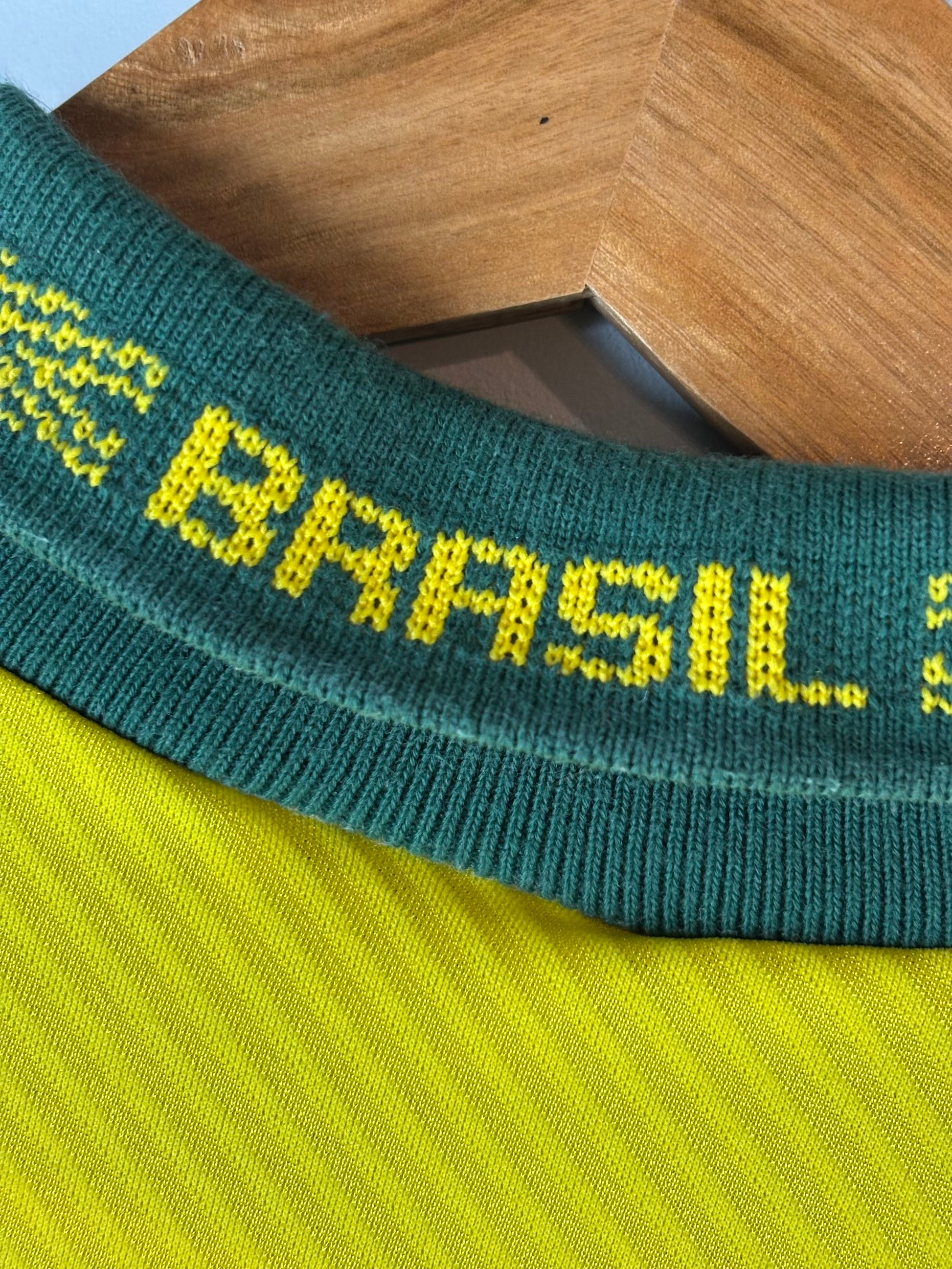 Camiseta original Brasil 1993 Umbro cuello