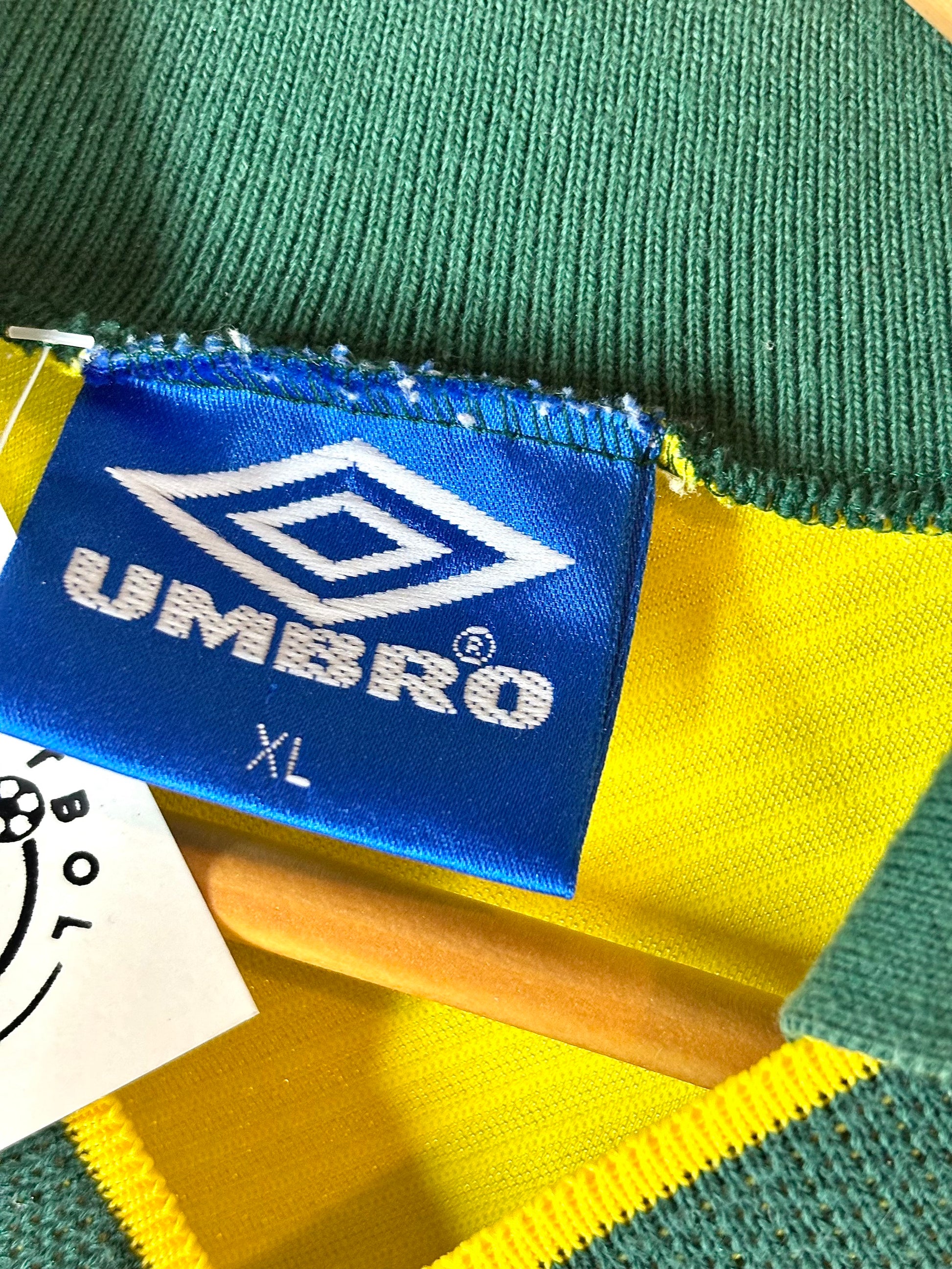 Camiseta original Brasil 1993 Umbro etiquetas