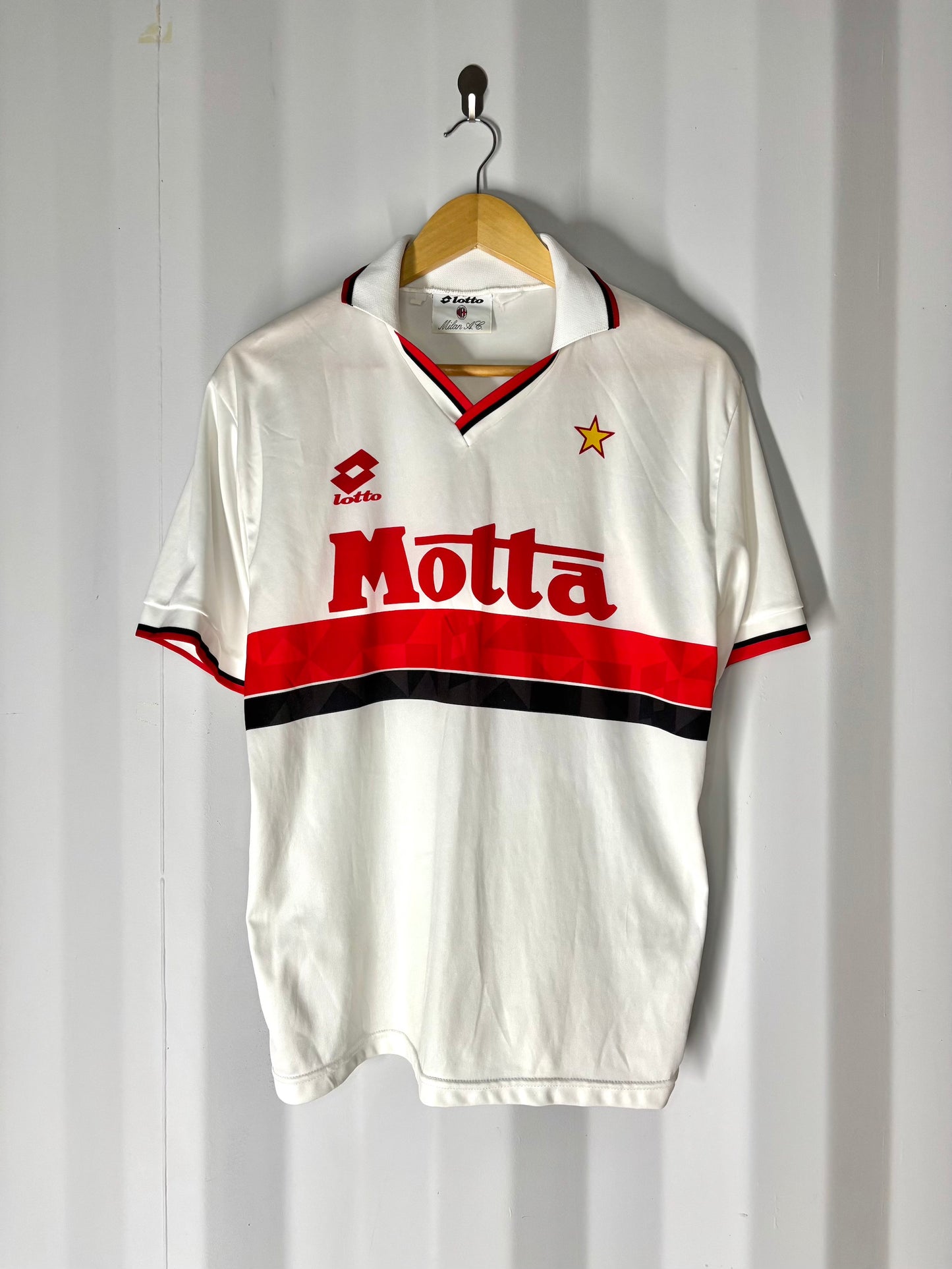 Camiseta AC Mlian 1993-1994 visita Lotto