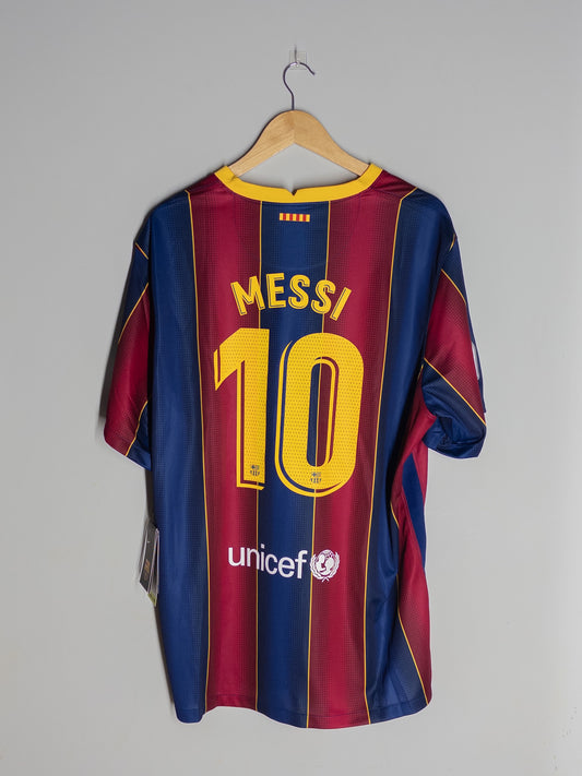 Camiseta Barcelona Nike 2020-2021 original Messi