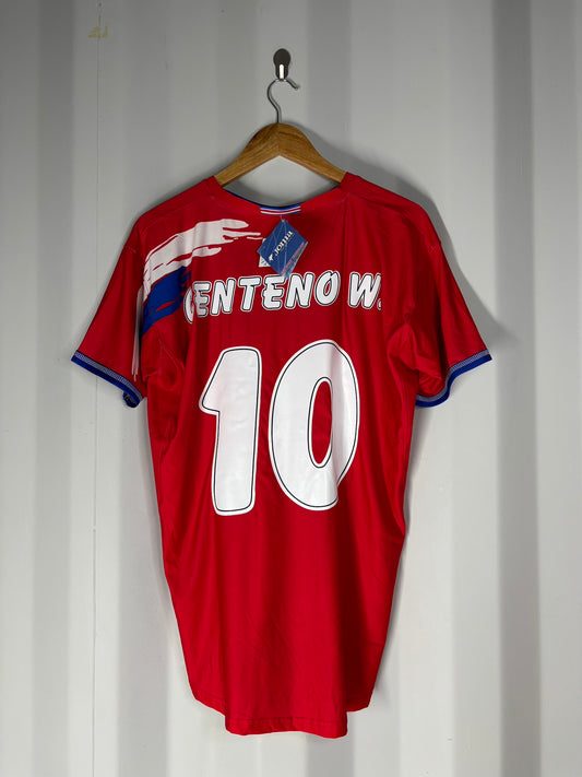 Camiseta de local de la Selección de Costa Rica del año 2006 con el dorsal de Walter Centeno nueva con etiquetas