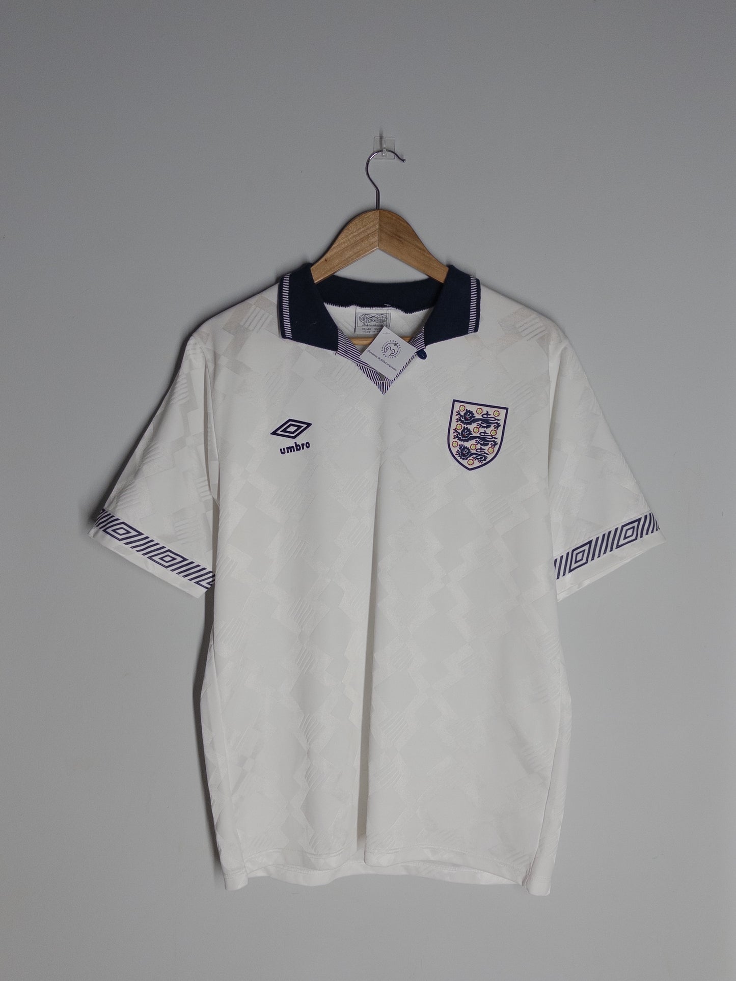 Camiseta original Inglaterra 1990 Umbro
