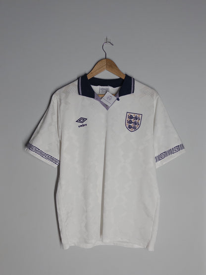 Camiseta original Inglaterra 1990 Umbro