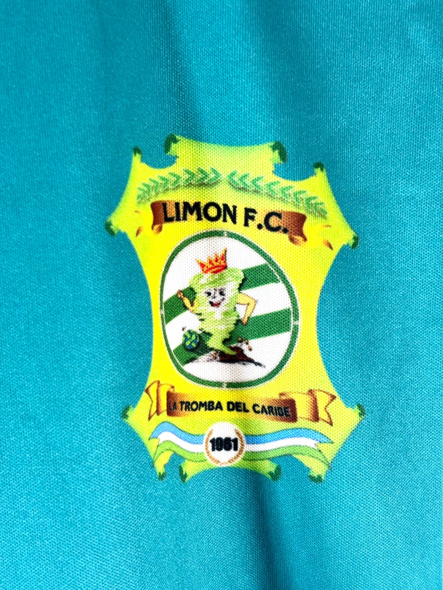 Camiseta Limón 2020 portero Costa Rica logo