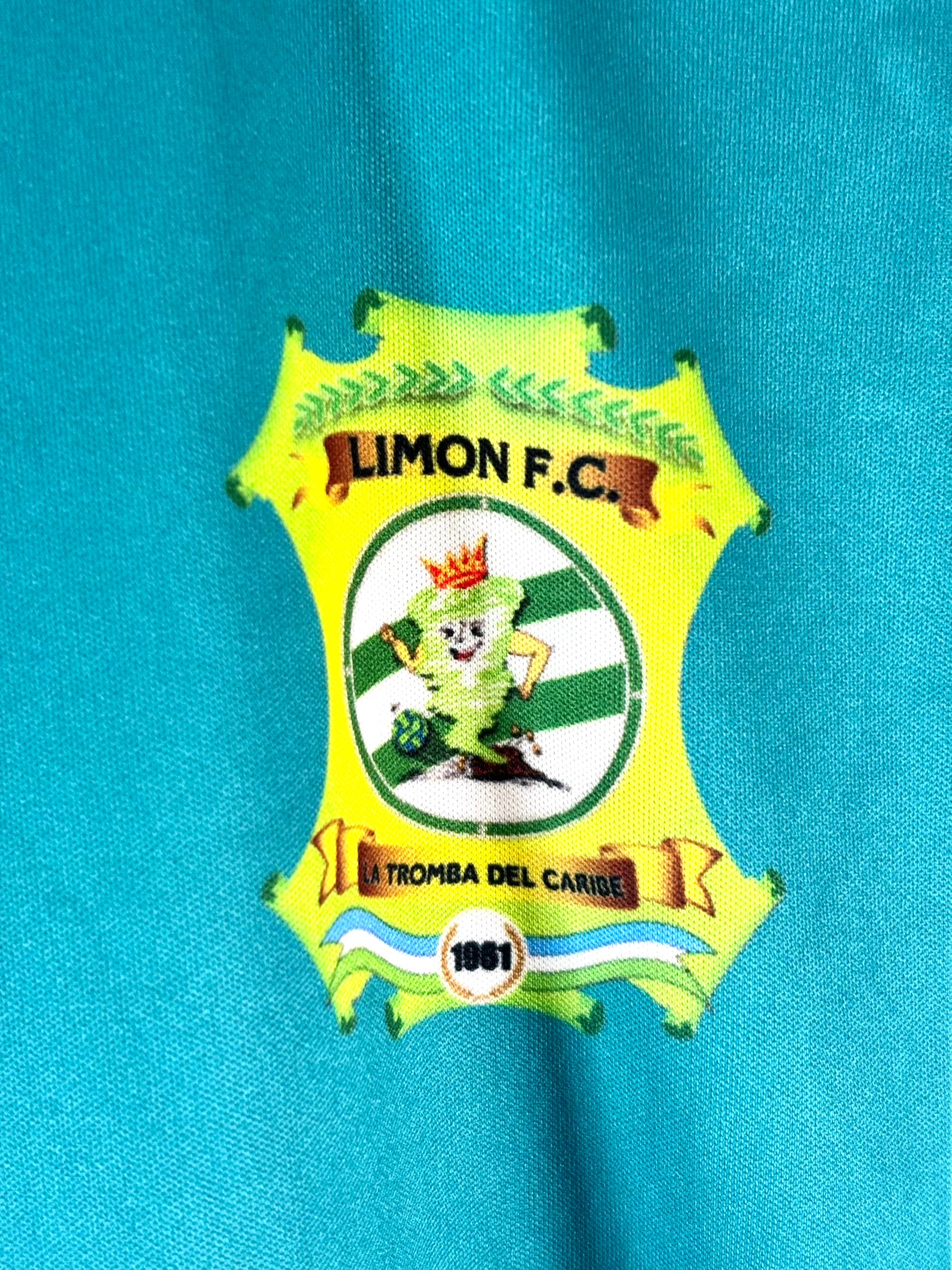 Camiseta Limón 2020 portero Costa Rica logo