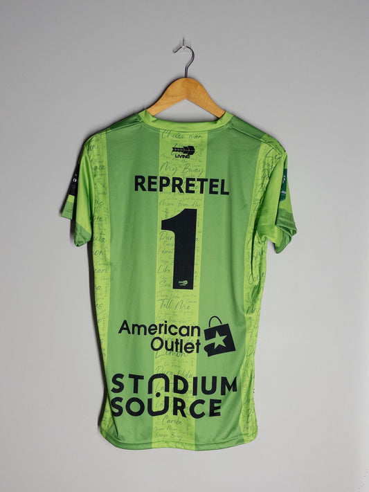 Camiseta match worn Limón 2020 original Portero Dexter Lewis
