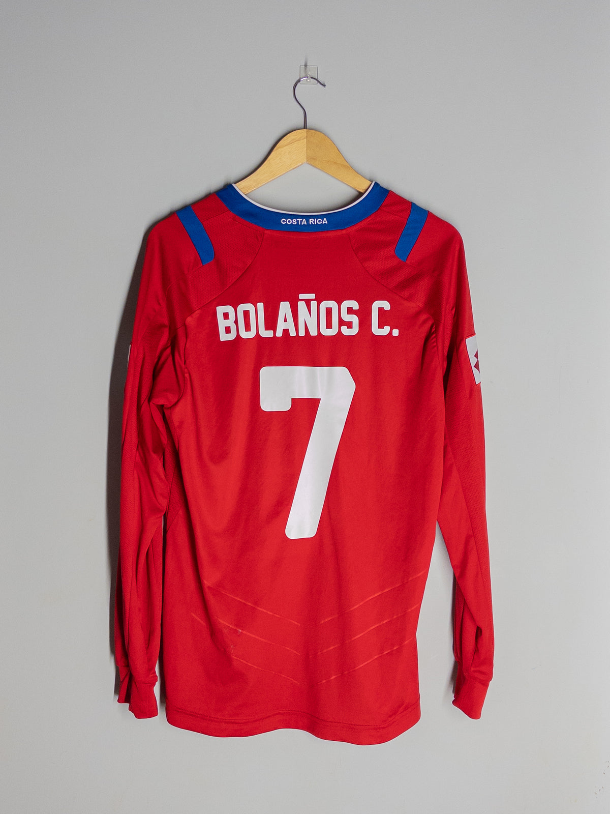 Camiseta original Costa Rica Lotto Bolaños 2014 