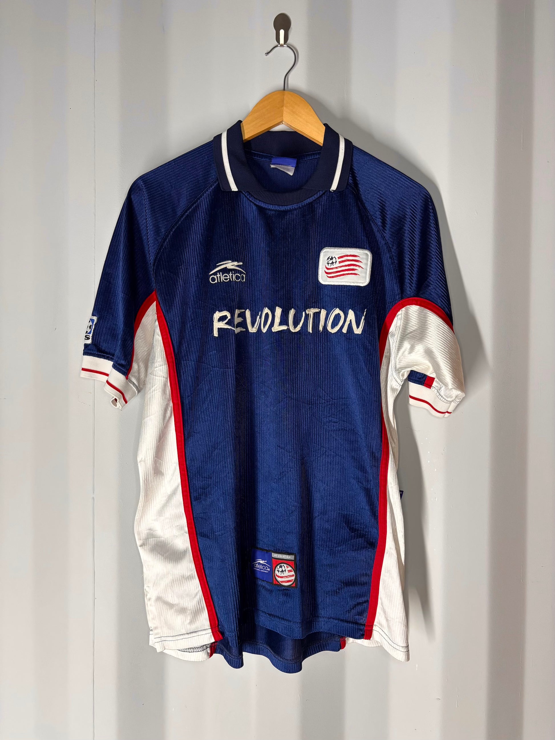 Camiseta New England Revolution 2000 local original talla M