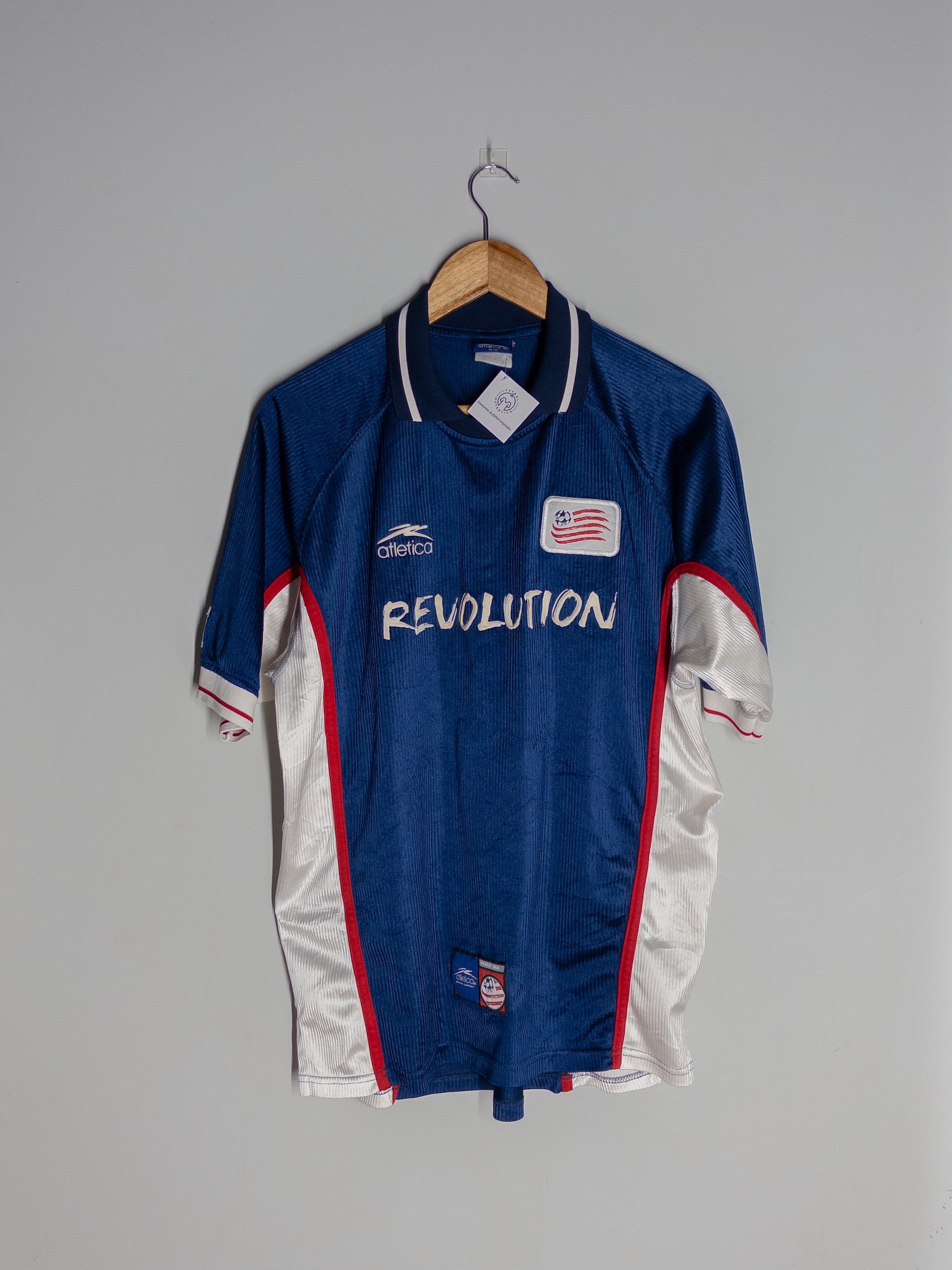 Camiseta New England Revolution 2000 original Local front