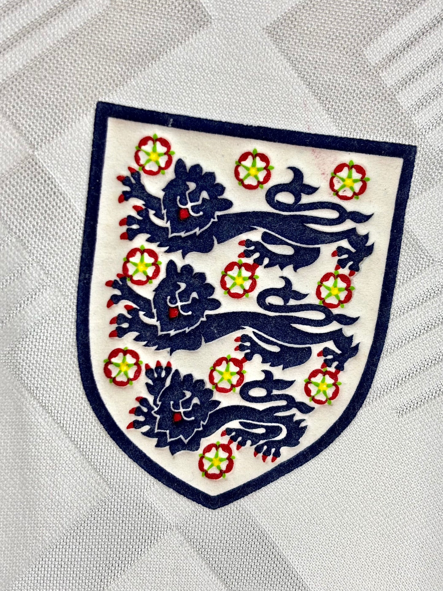 Camiseta original Inglaterra 1990 Umbro escudo