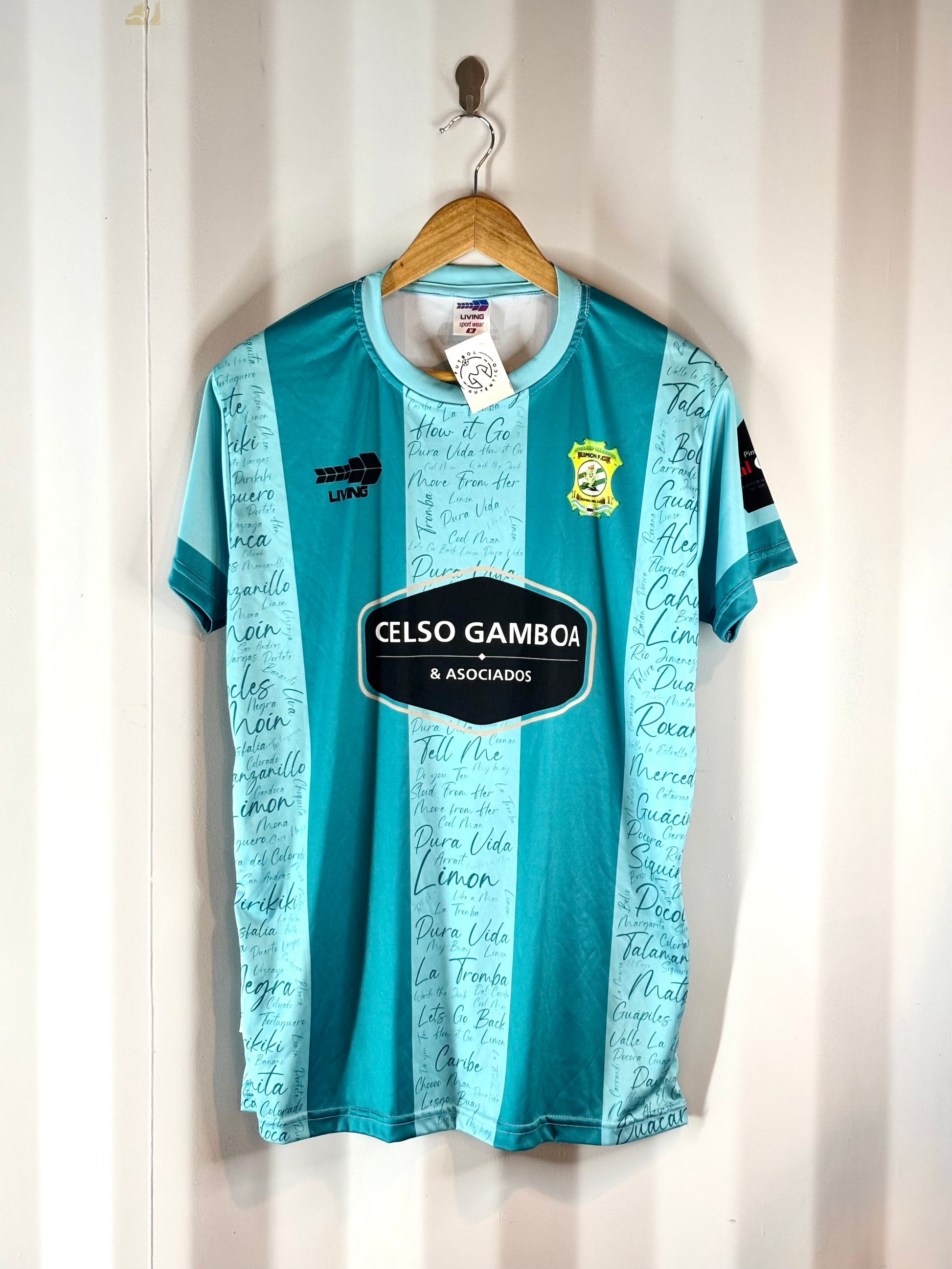 Camiseta Limón 2020 portero Costa Rica parte frontal 