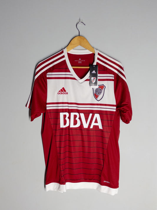Camiseta River Plate Adidas 2016-2017 original  Visita  Talla M Nueva con etiquetas
