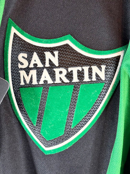 Camiseta San Martín de San Juan original Mitre 2023 escudo