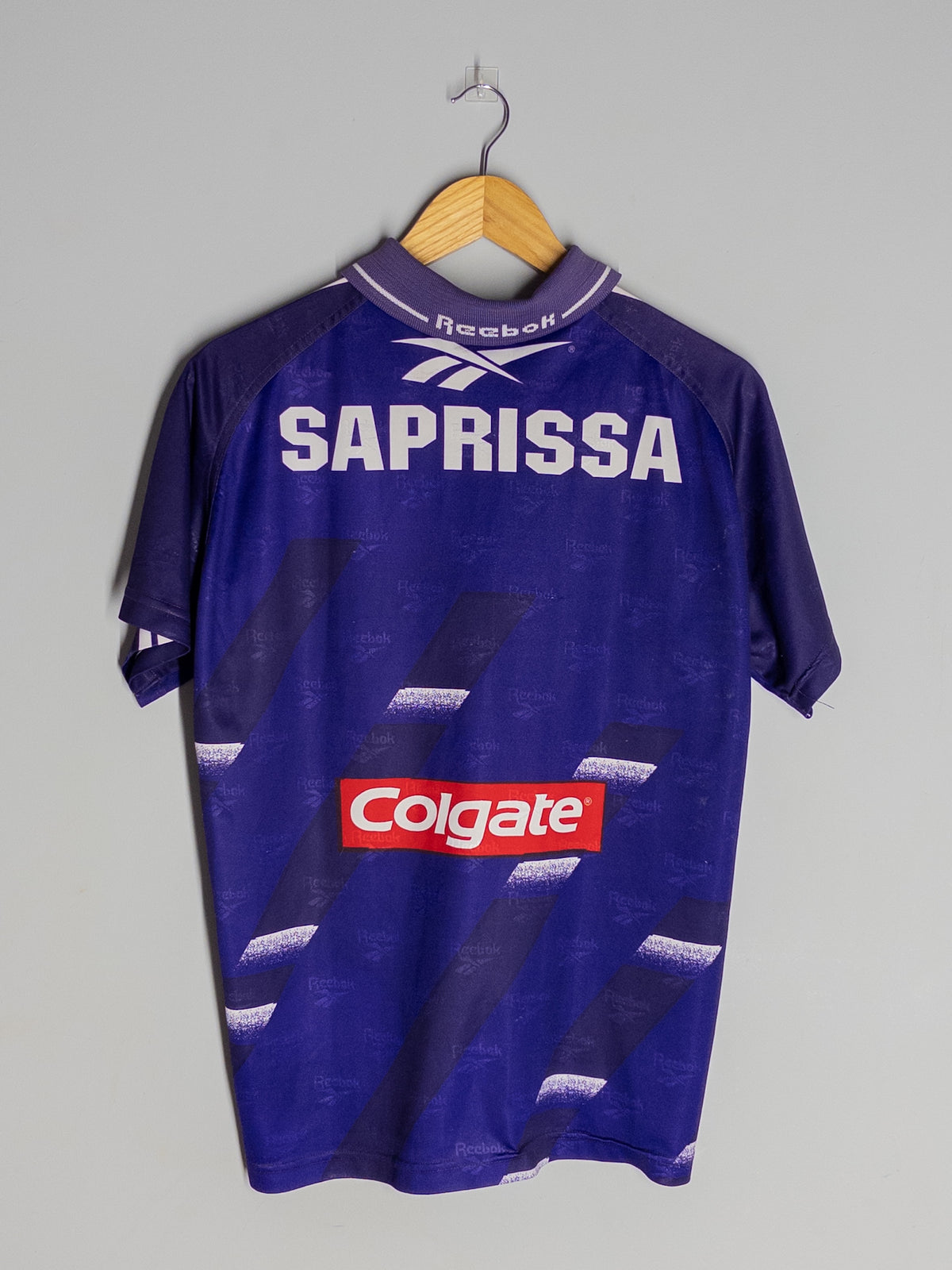 Camiseta local Saprissa Reebok 1997 original back