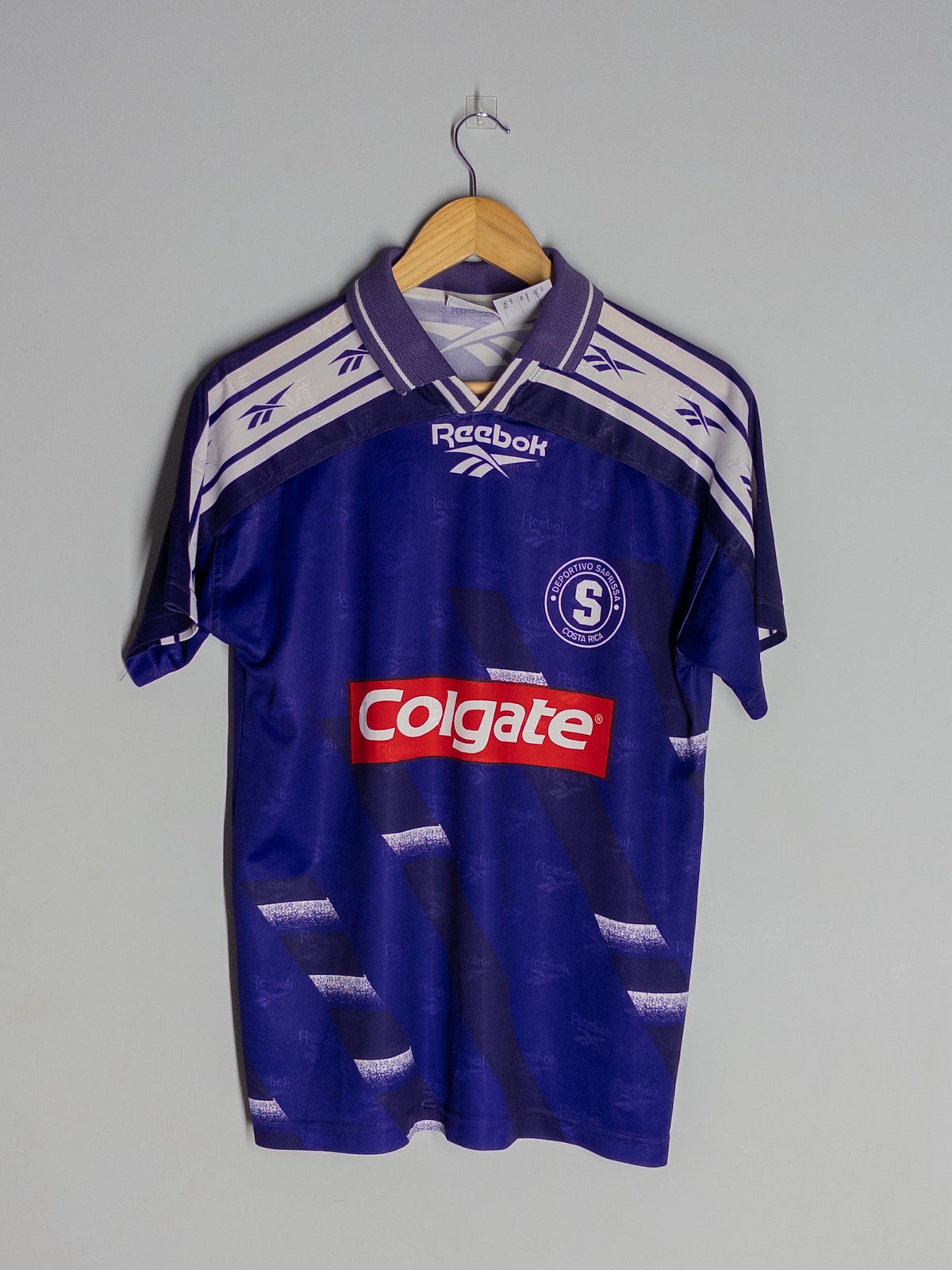 Camiseta local Saprissa Reebok 1997 original 