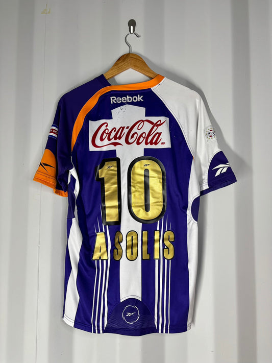 Camiseta de Saprissa temporada 2010 Reebok con dorsal de Alonso Solís