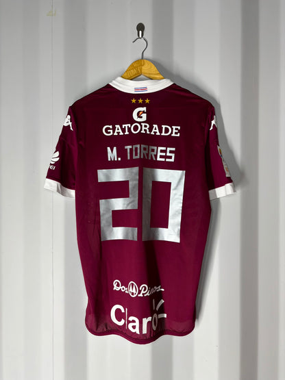 Camiseta Saprissa Kappa 2016 local original M. Torres talla L