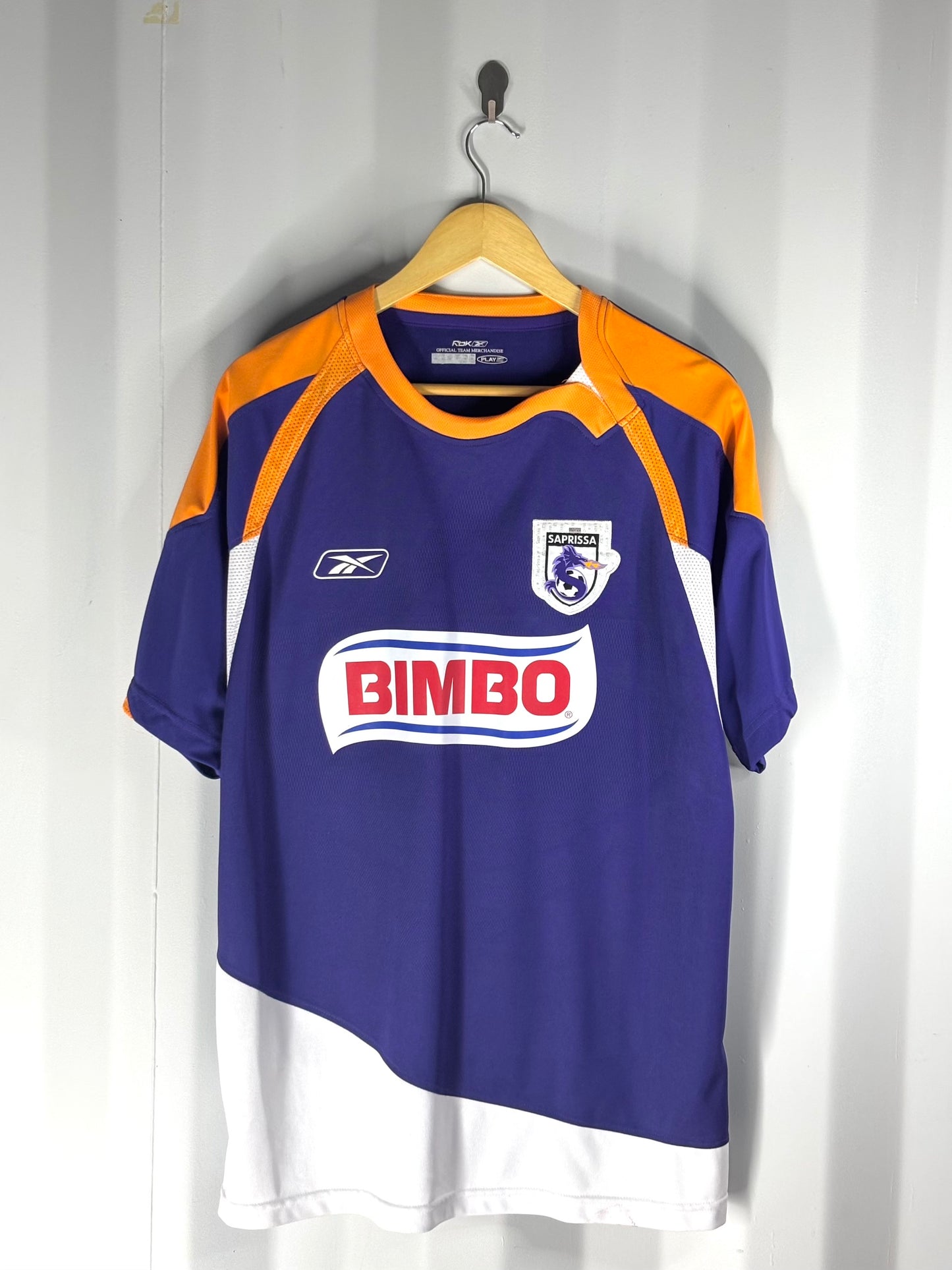 Camiseta Saprissa Reebok 2008 original | Local | Talla L | Solis