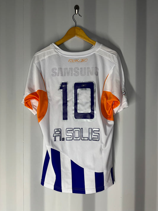 Camiseta Saprissa Reebok 2008 visita original A. Solís talla M