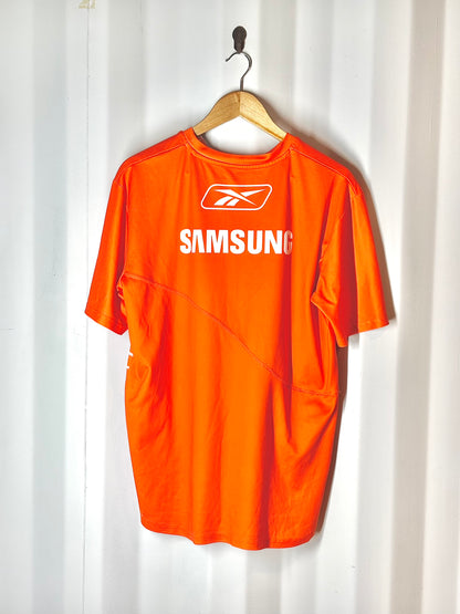 Camiseta entrenamiento Saprissa Vergara Reebok 2006 espalda