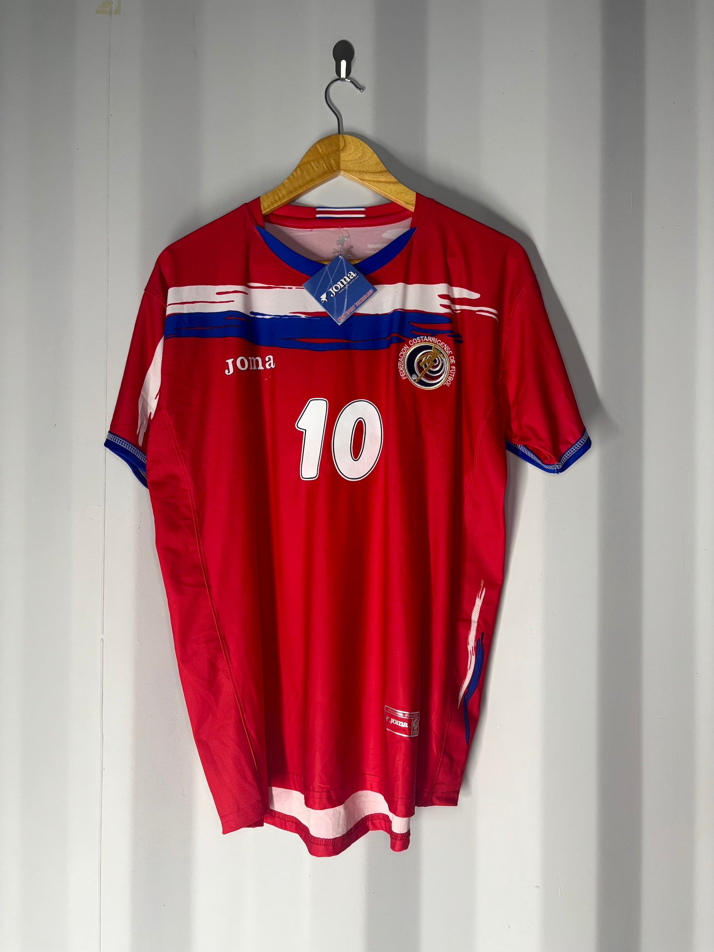 Selección de Costa Rica - 2006 - Joma - Talla L - Nueva con etiquetas - "Centeno W"