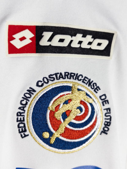 Frente de la camiseta de visita original de Costa Rica Lotto 2007, talla M
