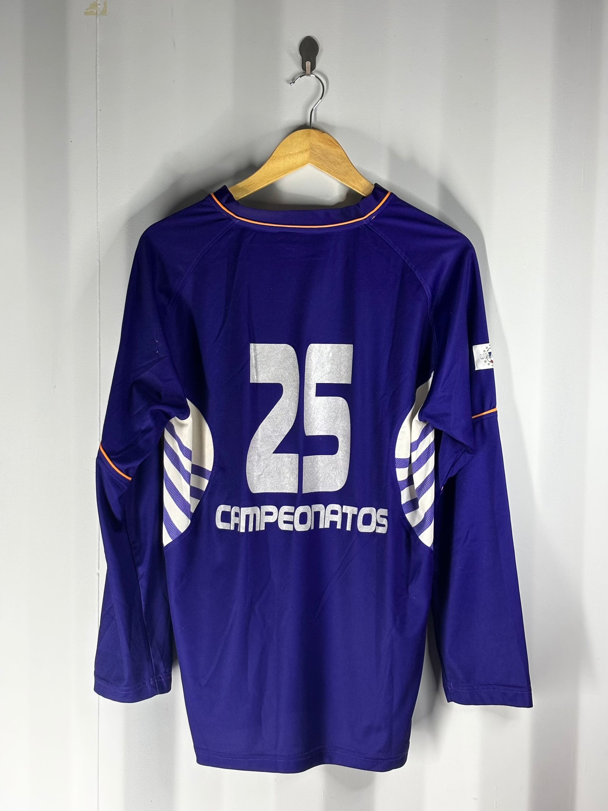 Camiseta de local del Deportivo Saprissa año 2007 conmemorativa de los 25 campeonatos.