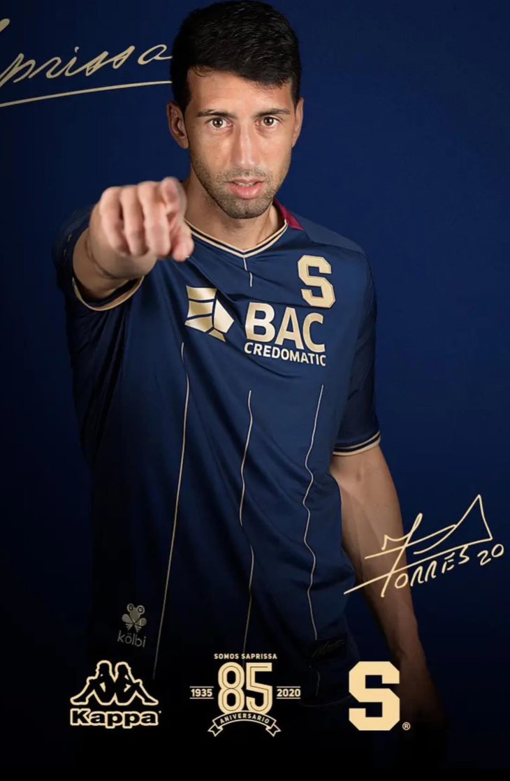 Camiseta Saprissa Kappa 2020 original | Local | Talla M