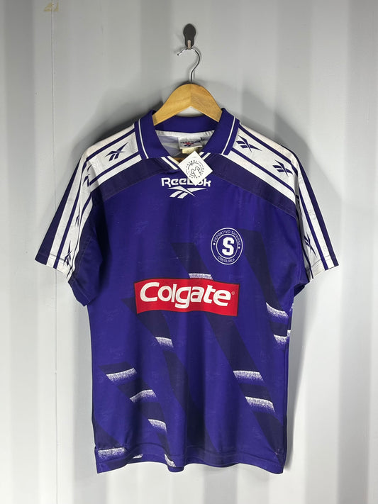 Camiseta de local del Deportivo Saprissa 1997 Colgate 