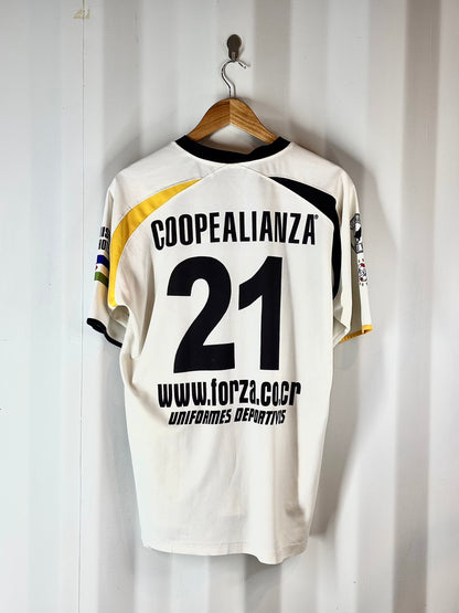Camiseta de visitante del Municipal Liberia para la temporada 2006 marca Forza